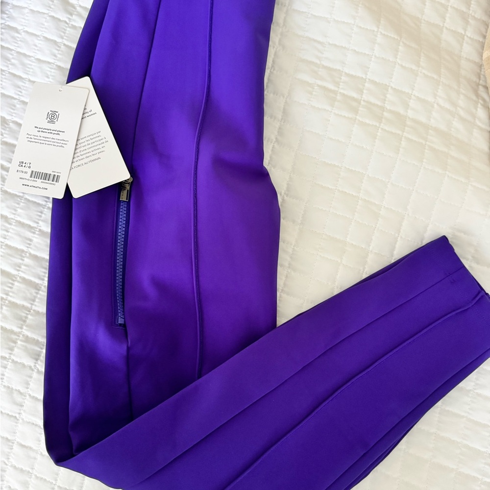 Athleta Bold Purple Leggings